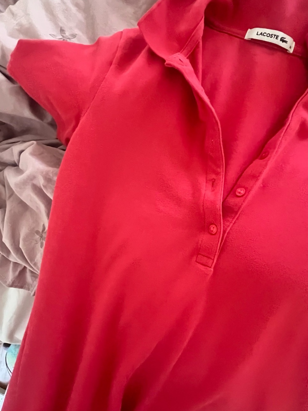 Lacoste Coral mini Polo Dress